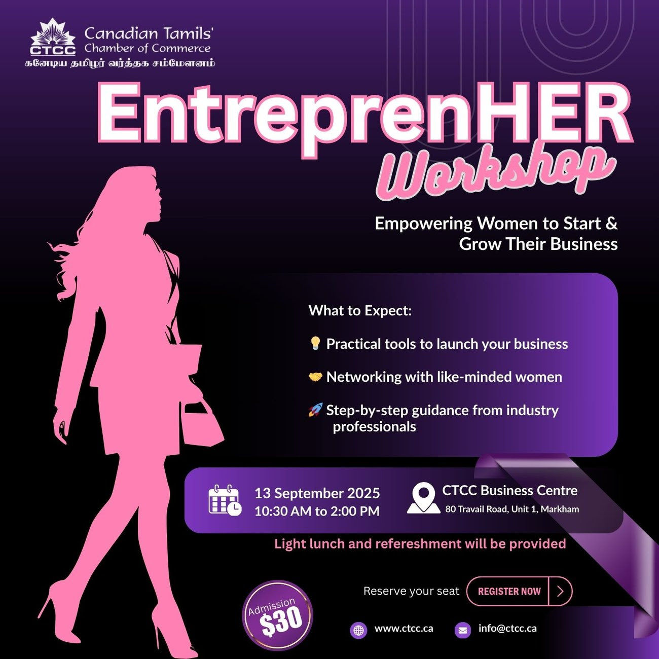 EntreprenHER Workshop 