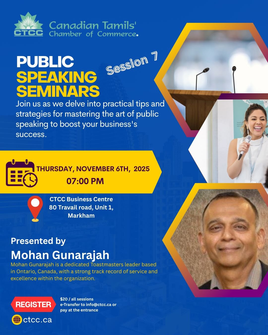  Public Speaking Seminar