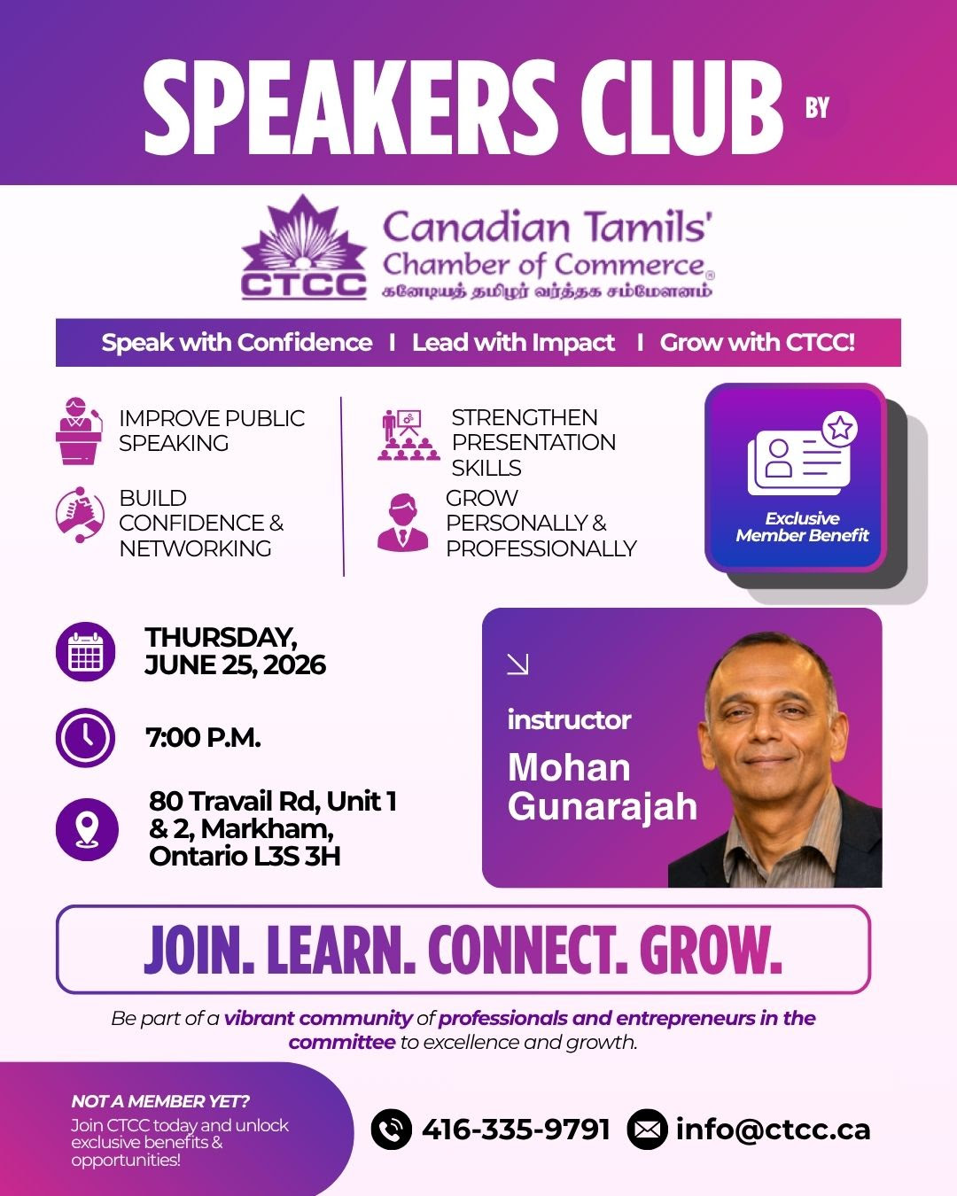 Speakers Club Session