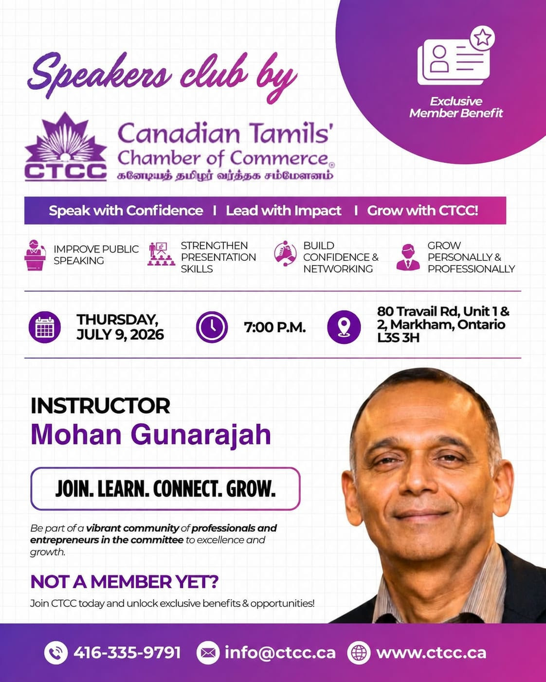 Speakers Club Session
