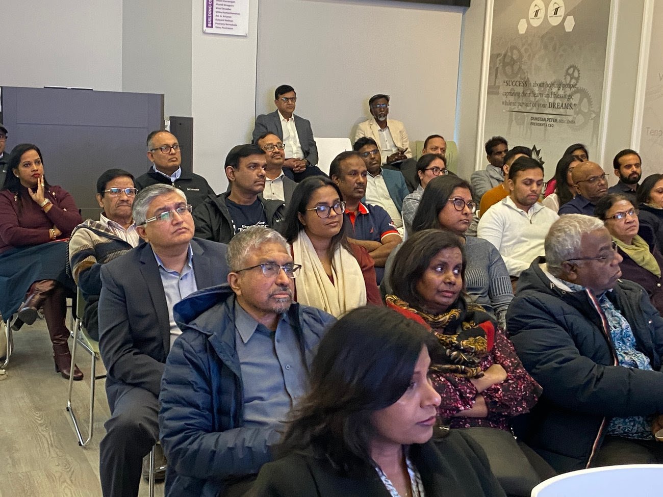 Successful Forum with Dean Surenthirakumaran